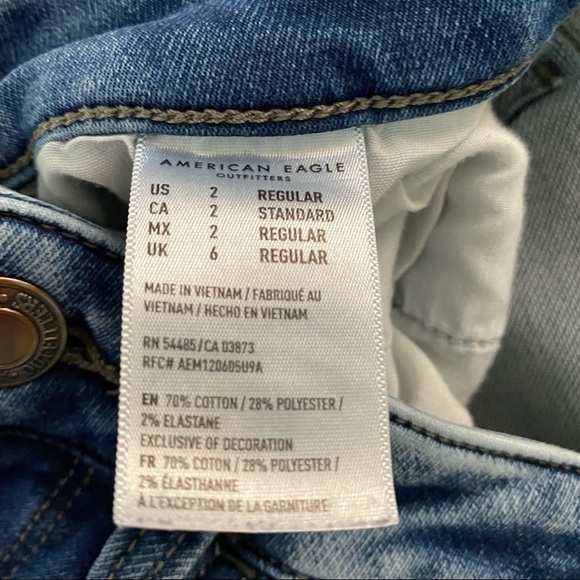 American Eagle outfitters High Rise Jegging Super stretch size 2 - Picture 8 of 8